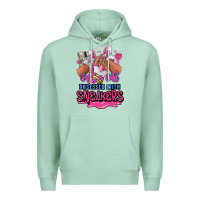 Seafoam Just a girl obsessed with sneakers Premium Hoodie - RanaPortraitStore