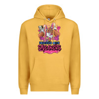 Mustard Just a girl obsessed with sneakers Premium Hoodie - RanaPortraitStore