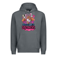 Rock Just a girl obsessed with sneakers Premium Hoodie - RanaPortraitStore