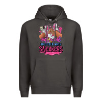 Smoke Just a girl obsessed with sneakers Premium Hoodie - RanaPortraitStore