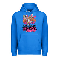 True Royal Just a girl obsessed with sneakers Premium Hoodie - RanaPortraitStore