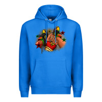 True Royal Juneteenth black girl sneakers Premium Hoodie - RanaPortraitStore