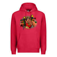 Cardinal Juneteenth black girl sneakers Premium Hoodie - RanaPortraitStore