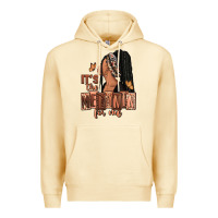 Pina Colada It's the melanin for me Premium Hoodie - RanaPortraitStore
