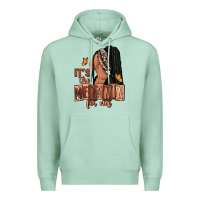 It's The Melanin For Me Premium Hoodie | Teevron
