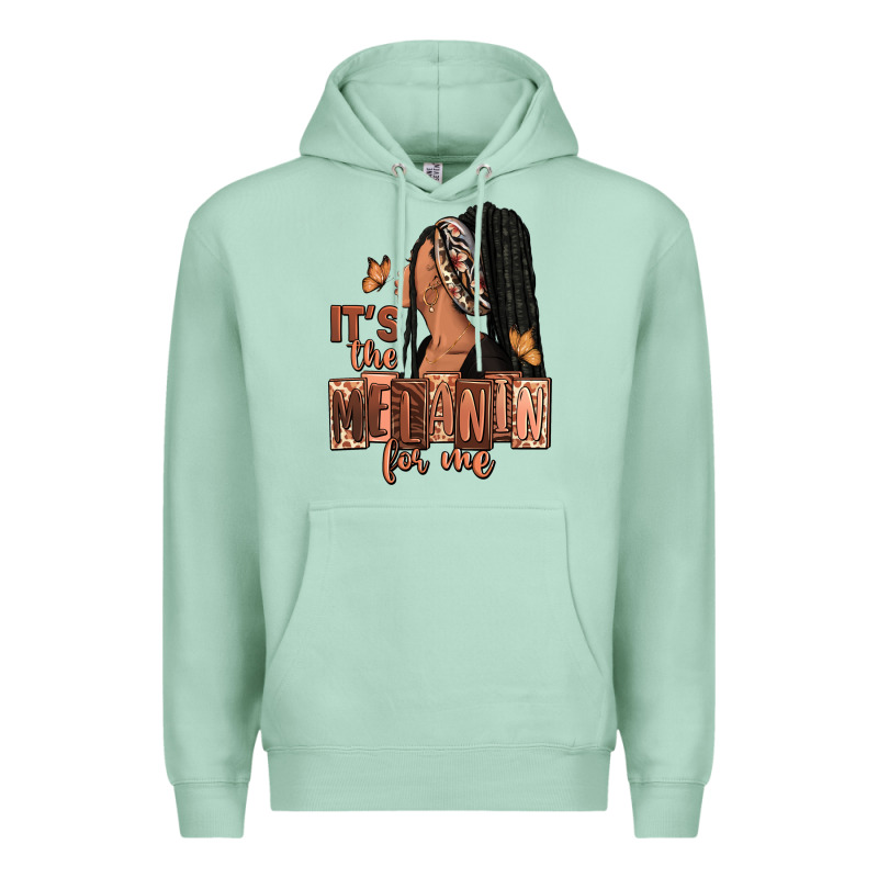 It's The Melanin For Me Premium Hoodie by RanaPortraitStore | Teevron
