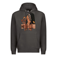 Smoke It's the melanin for me Premium Hoodie - RanaPortraitStore