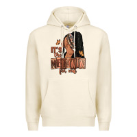 Tofu It's the melanin for me Premium Hoodie - RanaPortraitStore