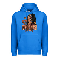 True Royal It's the melanin for me Premium Hoodie - RanaPortraitStore