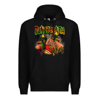 Black Juneteenth vibes black girl sneakers Premium Hoodie - RanaPortraitStore