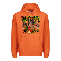 Carrot Juneteenth vibes black girl sneakers Premium Hoodie - RanaPortraitStore