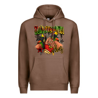 Chestnut Juneteenth vibes black girl sneakers Premium Hoodie - RanaPortraitStore