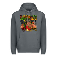 Rock Juneteenth vibes black girl sneakers Premium Hoodie - RanaPortraitStore