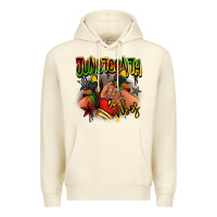 Sandshell Juneteenth vibes black girl sneakers Premium Hoodie - RanaPortraitStore