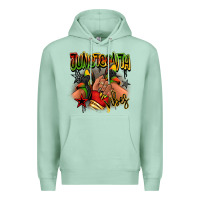 Seafoam Juneteenth vibes black girl sneakers Premium Hoodie - RanaPortraitStore