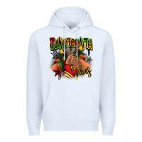White Juneteenth vibes black girl sneakers Premium Hoodie - RanaPortraitStore