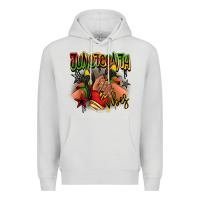 Dove Grey Juneteenth vibes black girl sneakers Premium Hoodie - RanaPortraitStore