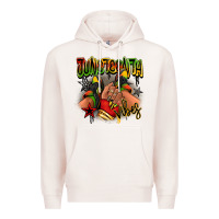 Pale Pink Juneteenth vibes black girl sneakers Premium Hoodie - RanaPortraitStore