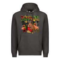 Smoke Juneteenth vibes black girl sneakers Premium Hoodie - RanaPortraitStore