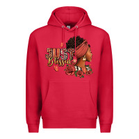 Cardinal Just blessed afro woman with roses Premium Hoodie - RanaPortraitStore