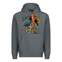 Rock Just a girl who loves coffee Premium Hoodie - RanaPortraitStore