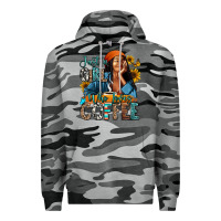 Slate Camo Just a girl who loves coffee Premium Hoodie - RanaPortraitStore