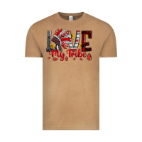 Vintage Camel red black grey white love my tribe indian headdres Vintage Tee - Artiststas