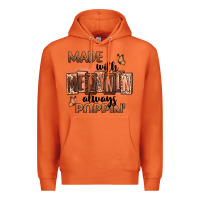Carrot Made with melanin always poppin' Premium Hoodie - RanaPortraitStore