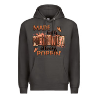 Smoke Made with melanin always poppin' Premium Hoodie - RanaPortraitStore