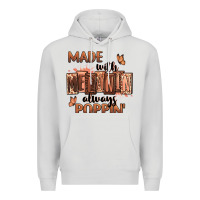 Dove Grey Made with melanin always poppin' Premium Hoodie - RanaPortraitStore