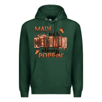 Sports Green Made with melanin always poppin' Premium Hoodie - RanaPortraitStore