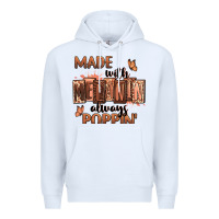 White Made with melanin always poppin' Premium Hoodie - RanaPortraitStore