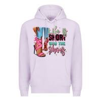Lilac Afro heels Premium Hoodie - RanaPortraitStore