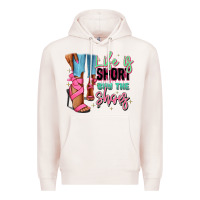 Pale Pink Afro heels Premium Hoodie - RanaPortraitStore