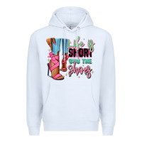 White Afro heels Premium Hoodie - RanaPortraitStore