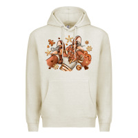 Oatmeal Heather Melanin Christmas black girl sneakers Premium Hoodie - RanaPortraitStore