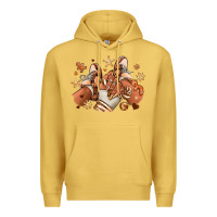 Antique Gold Melanin Christmas black girl sneakers Premium Hoodie - RanaPortraitStore