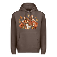 Coffee Melanin Christmas black girl sneakers Premium Hoodie - RanaPortraitStore