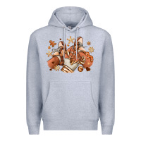 Heather Grey Melanin Christmas black girl sneakers Premium Hoodie - RanaPortraitStore