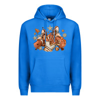 True Royal Melanin Christmas black girl sneakers Premium Hoodie - RanaPortraitStore