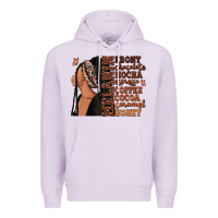 Melanin Many Shades Of Brown Afro Woman Premium Hoodie | Teevron