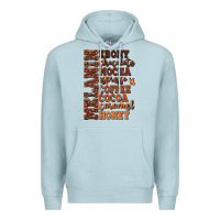 Blue Mist Melanin shades of brown Premium Hoodie - RanaPortraitStore