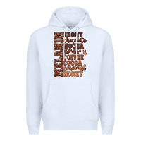 White Melanin shades of brown Premium Hoodie - RanaPortraitStore