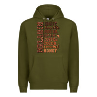 Army Green Melanin shades of brown Premium Hoodie - RanaPortraitStore