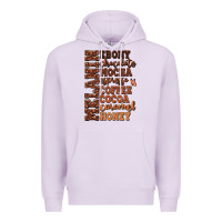 Lilac Melanin shades of brown Premium Hoodie - RanaPortraitStore