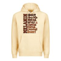Pina Colada Melanin shades of brown Premium Hoodie - RanaPortraitStore