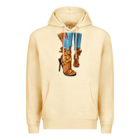Pina Colada Leopard heels black fashion girl Premium Hoodie - RanaPortraitStore
