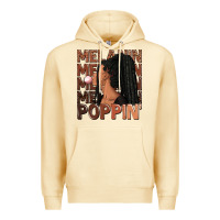 Pina Colada Melanin poppin' afro woman Premium Hoodie - RanaPortraitStore
