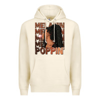 Tofu Melanin poppin' afro woman Premium Hoodie - RanaPortraitStore