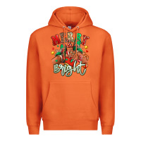 Carrot Merry and bright black girl sneakers Premium Hoodie - RanaPortraitStore